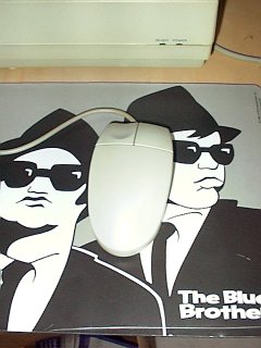 IBM Sleak Two-Button Mouse (white)