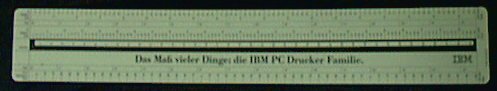 IBM Ruler