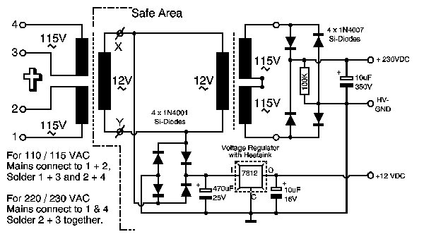 Nixie Clock Power Supply